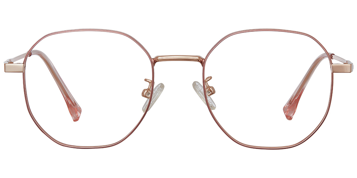 Square Reading Glasses pink