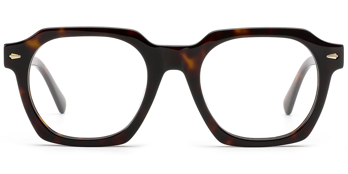 Acetate Square Reading Glasses tortoiseshell