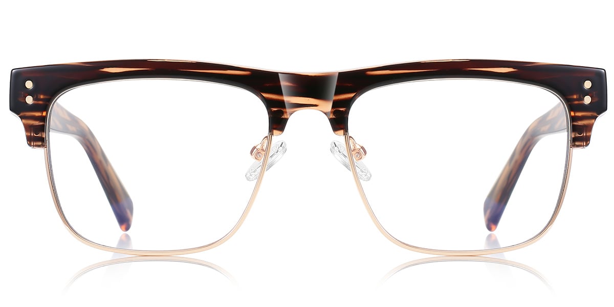 Square Browline Reading Glasses 