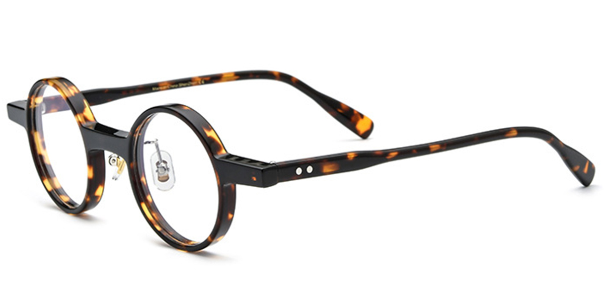 Acetate Round Reading Glasses tortoiseshell