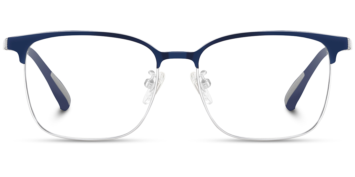 Titanium Square Reading Glasses 