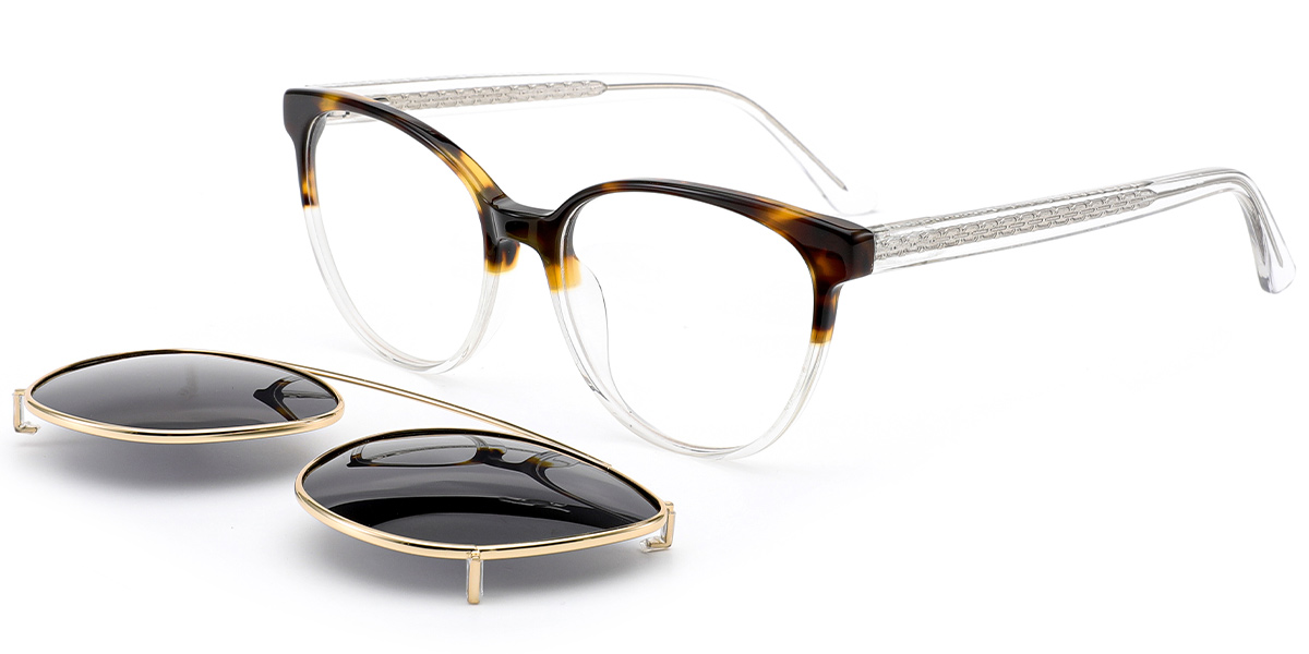 Acetate Cat Eye Reading Glasses pattern-tortoiseshell