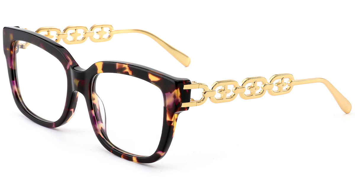 Acetate Square Reading Glasses tortoiseshell