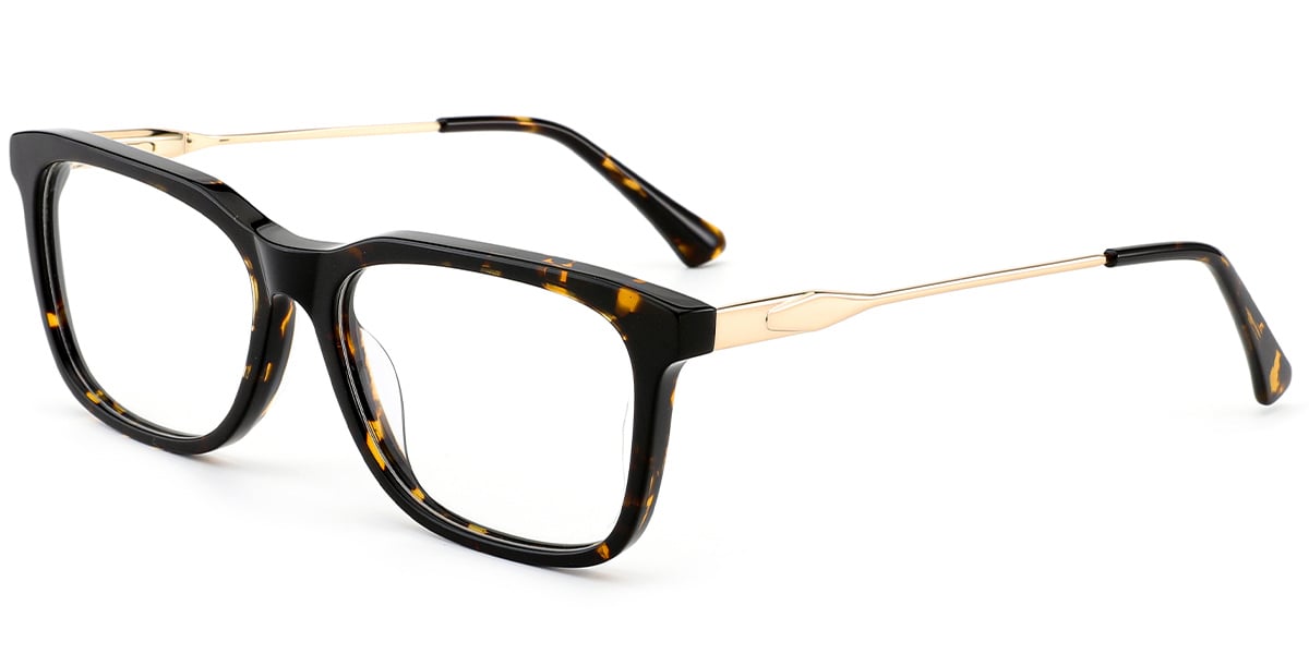 Acetate Rectangle Reading Glasses tortoiseshell