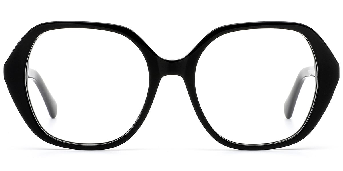 Acetate Square Reading Glasses black