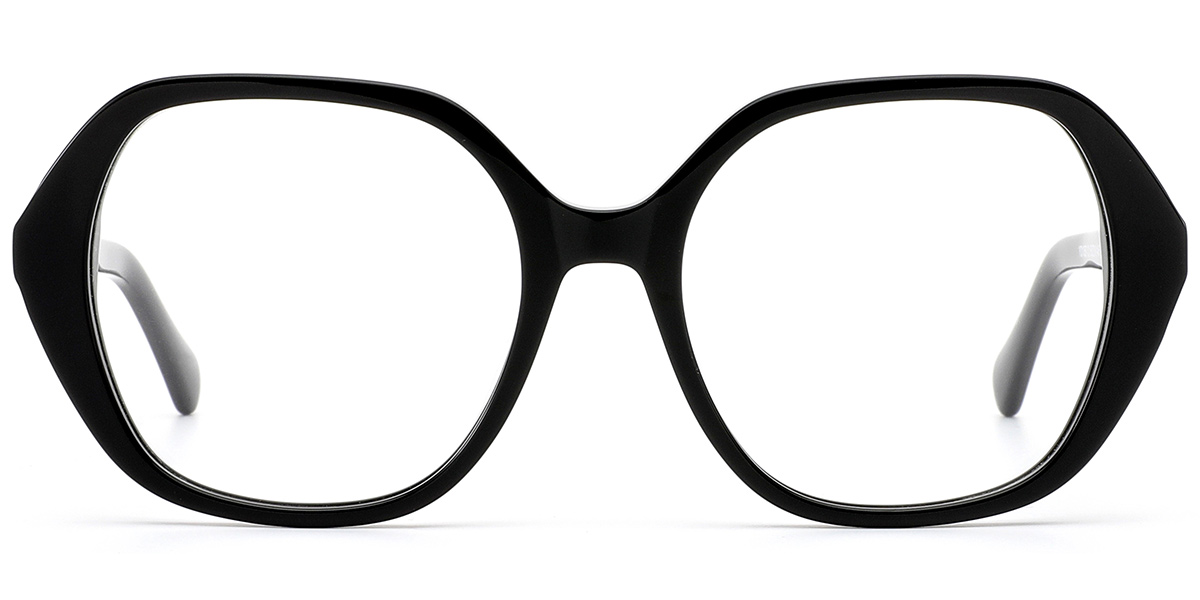 Acetate Square Reading Glasses black