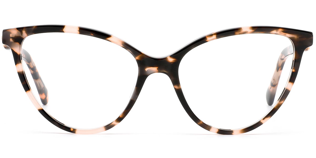 Acetate Cat Eye Reading Glasses pattern-pink