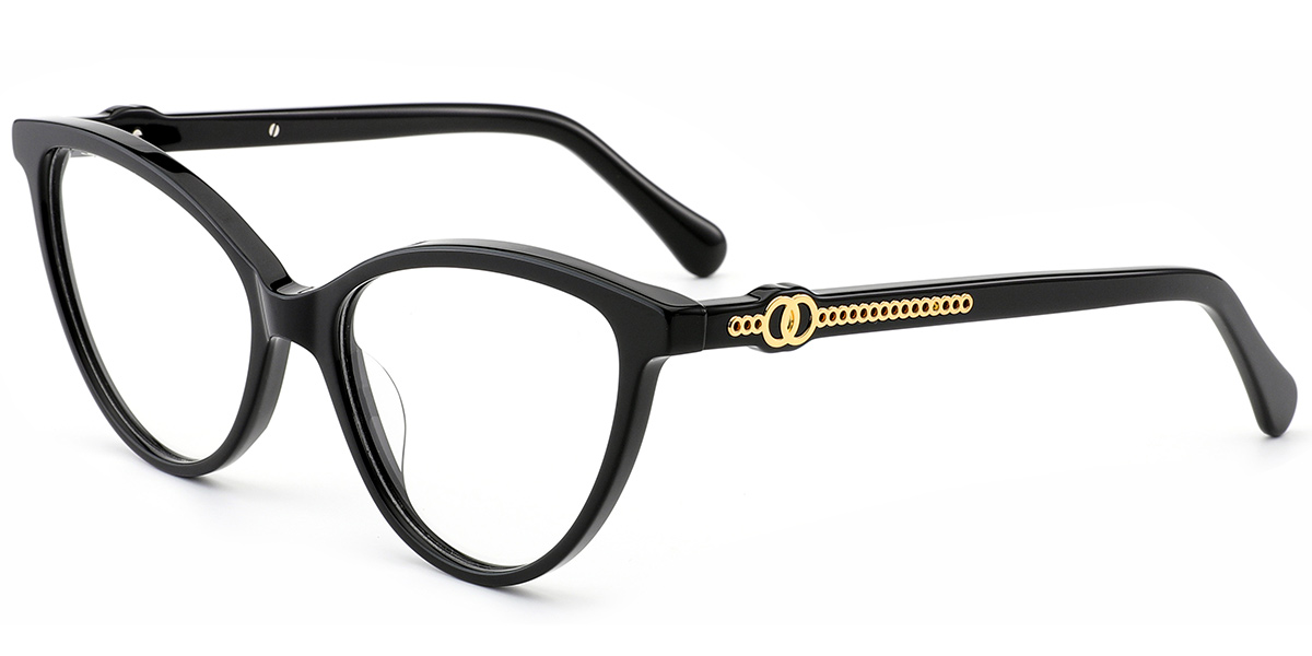 Acetate Cat Eye Reading Glasses black