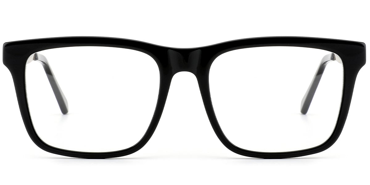 Acetate Square Reading Glasses black