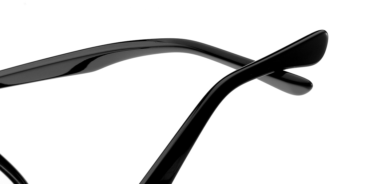 Acetate Square Reading Glasses black