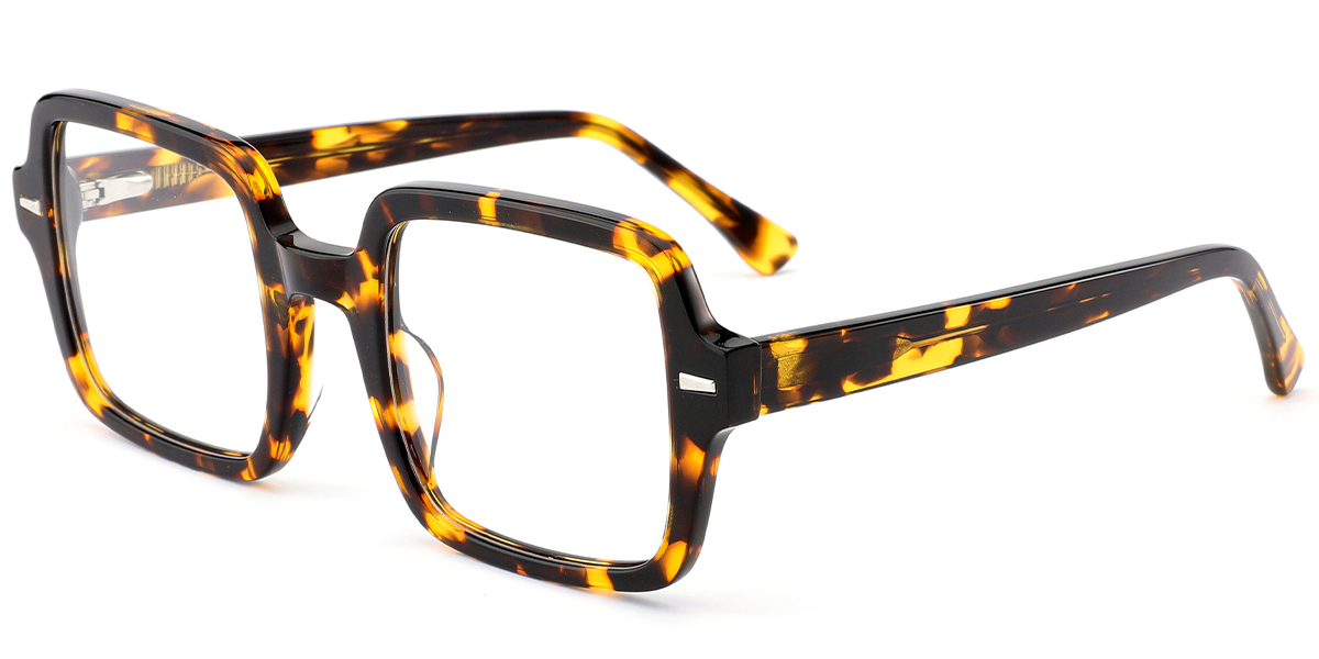 Acetate Square Reading Glasses tortoiseshell