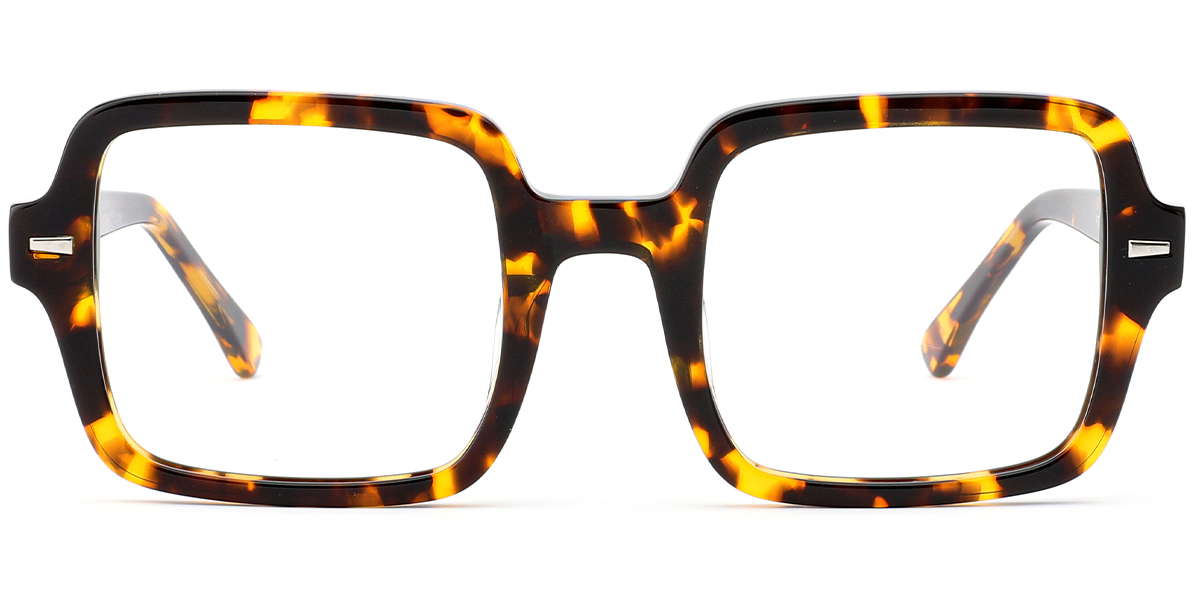 Acetate Square Reading Glasses tortoiseshell