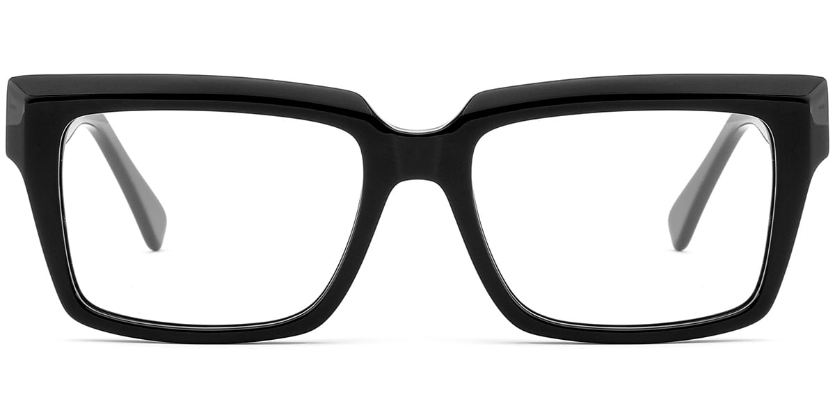 Acetate Square Reading Glasses black