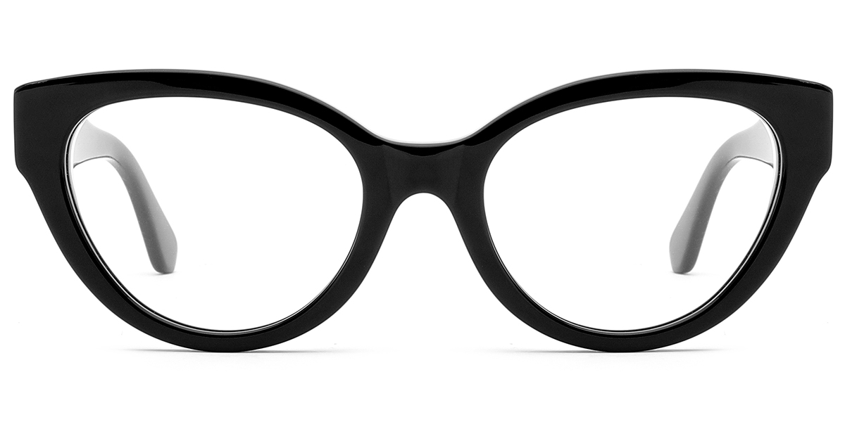 Acetate Cat Eye Reading Glasses black