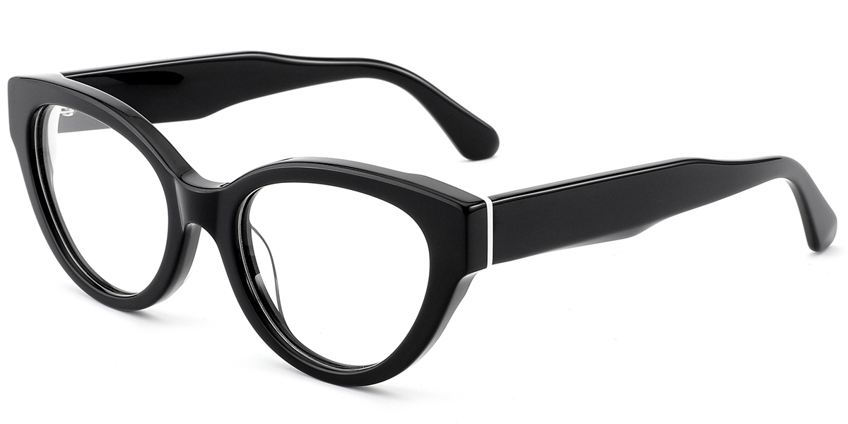 Acetate Cat Eye Reading Glasses black