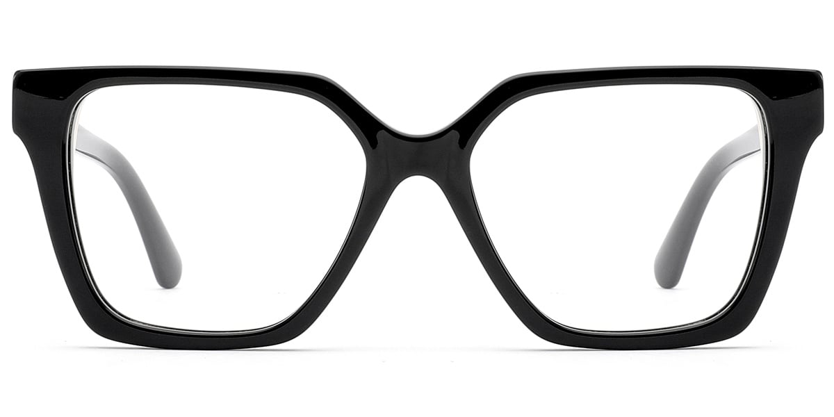 Acetate Square Reading Glasses black