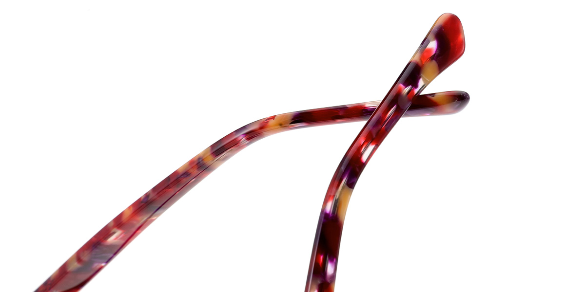 Acetate Cat Eye Reading Glasses pattern-yellow