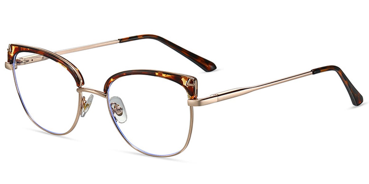 Cat Eye Browline Reading Glasses tortoiseshell