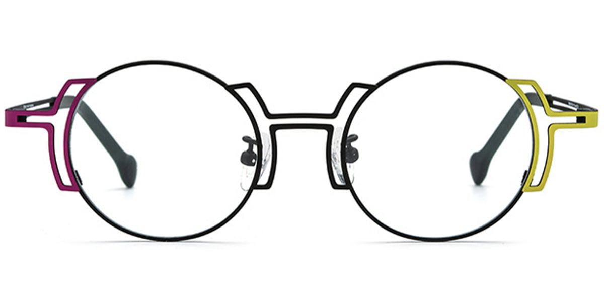 Titanium Round Reading Glasses 