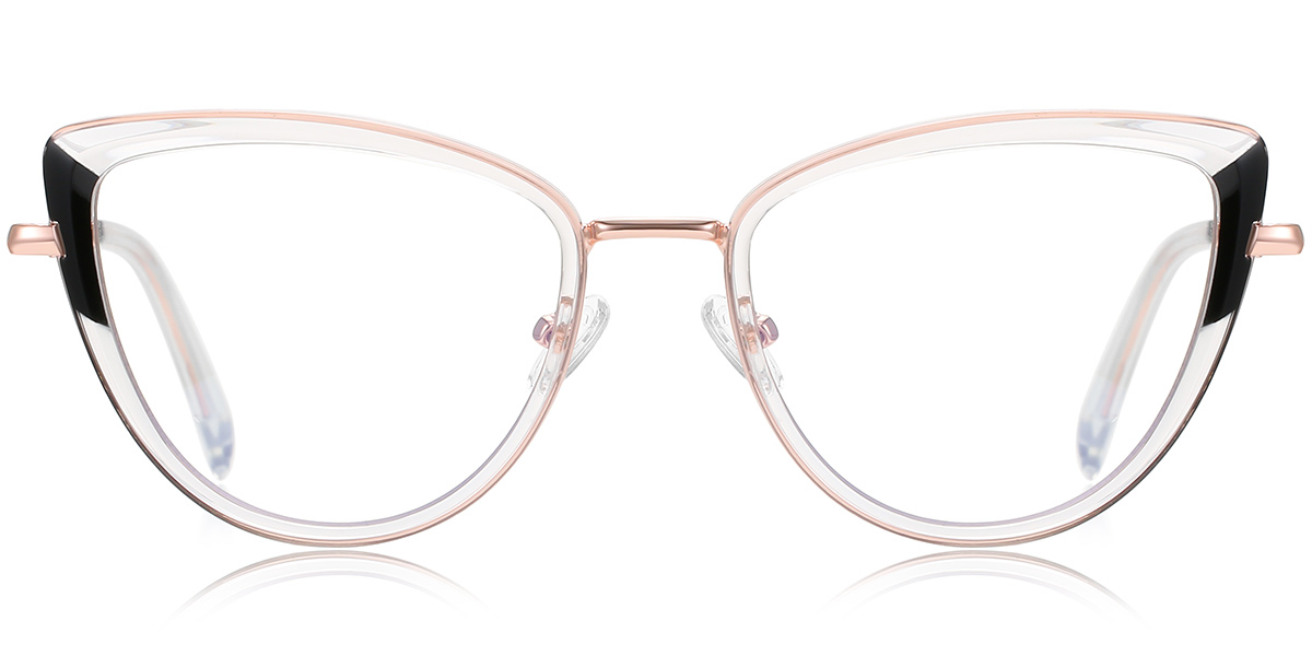 Cat Eye Reading Glasses pattern-translucent