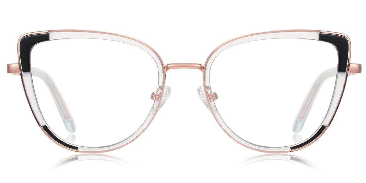 Cat Eye Reading Glasses pattern-translucent