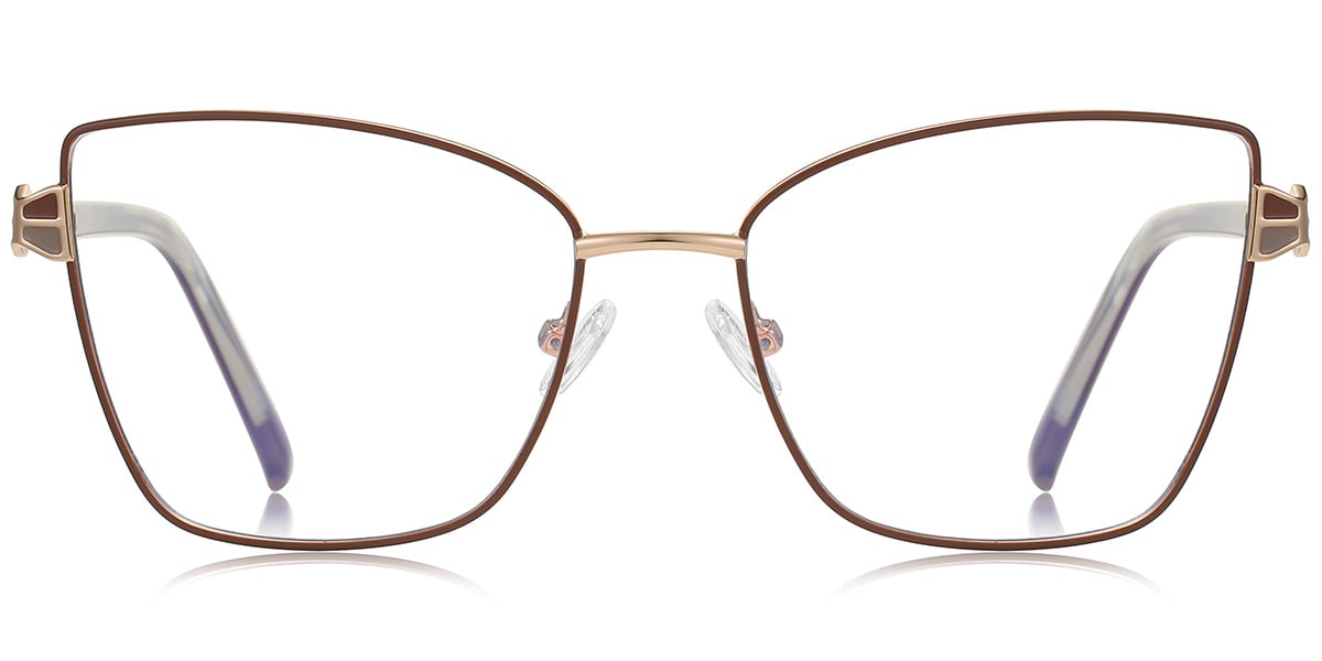 Cat Eye Reading Glasses brown