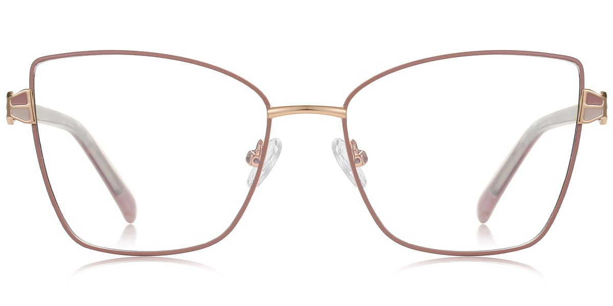 Cat Eye Reading Glasses pink