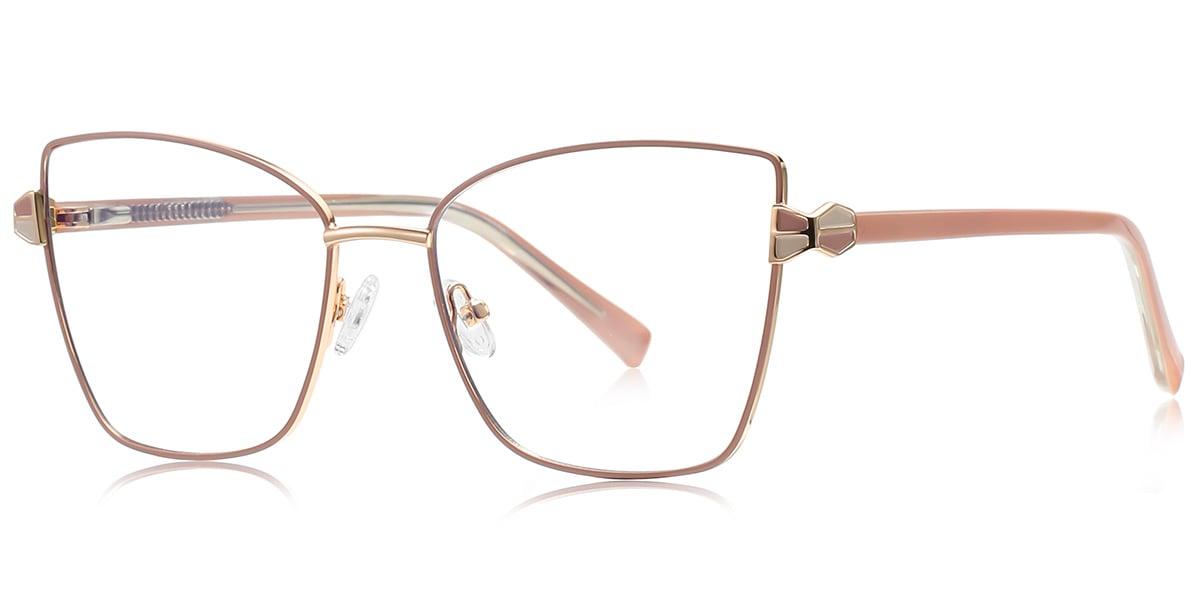 Cat Eye Reading Glasses pink