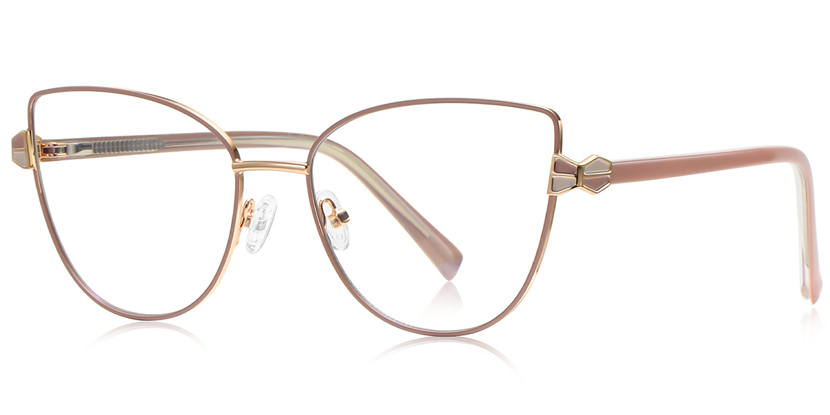 Cat Eye Reading Glasses pink