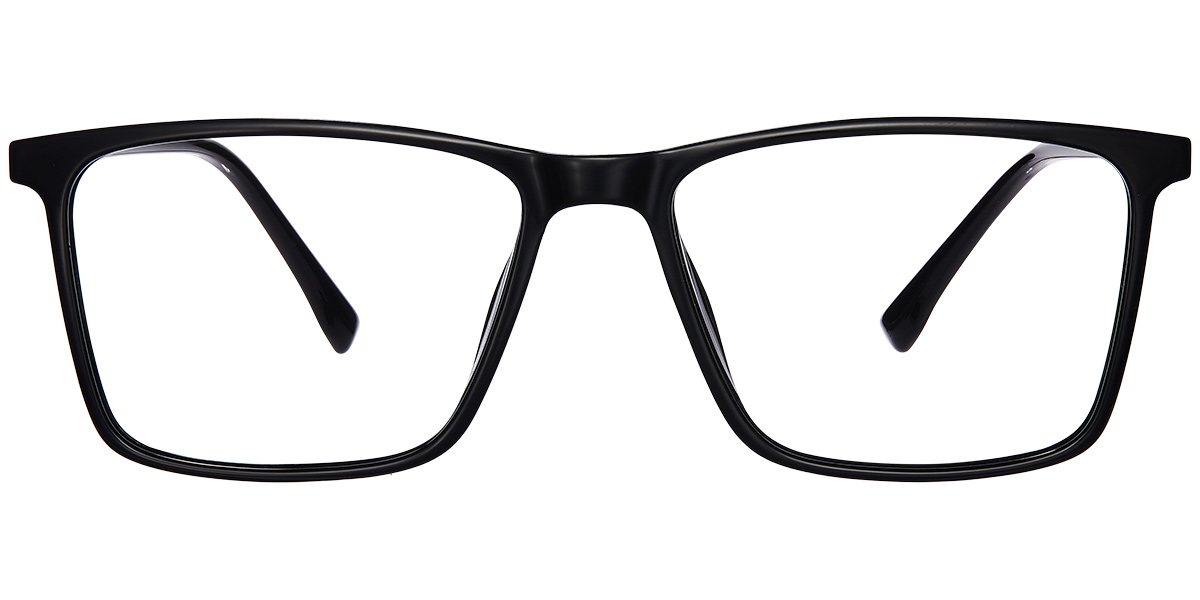 Acetate Square Reading Glasses black
