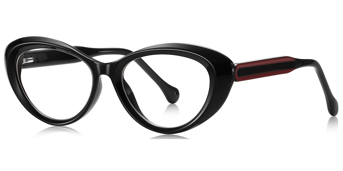 Oval Reading Glasses black