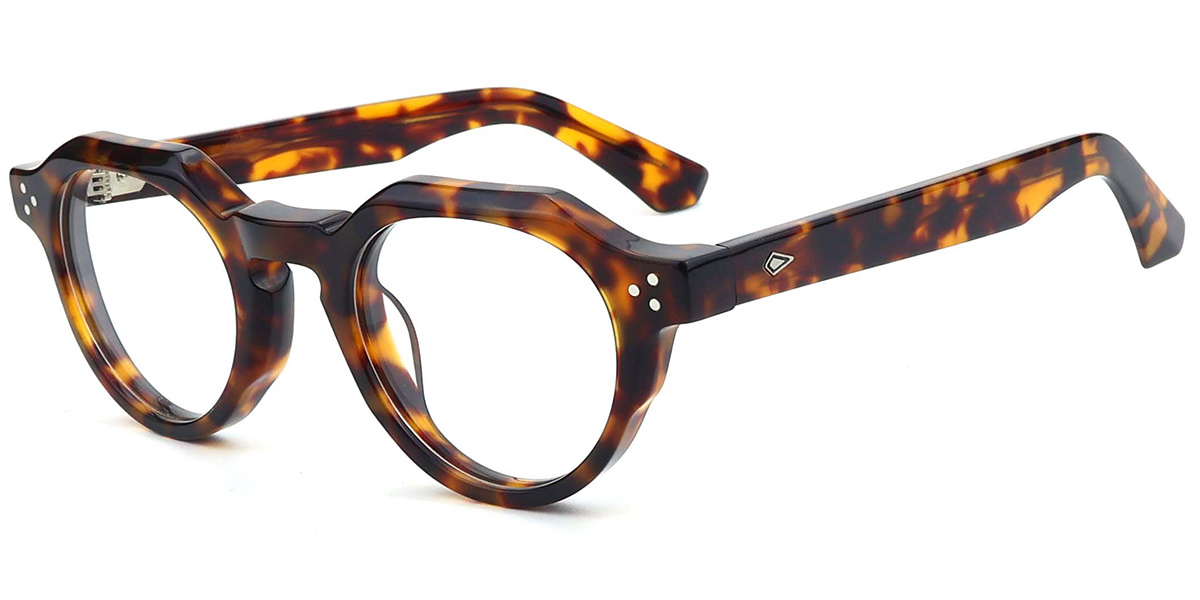 Acetate Round Reading Glasses tortoiseshell