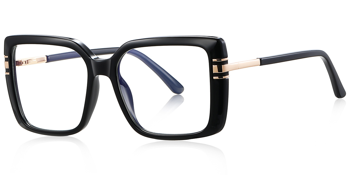 Square Reading Glasses black