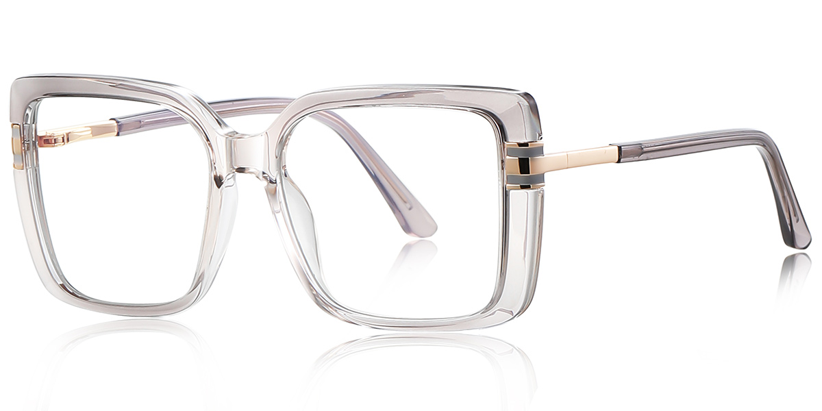 Square Reading Glasses gradient_grey