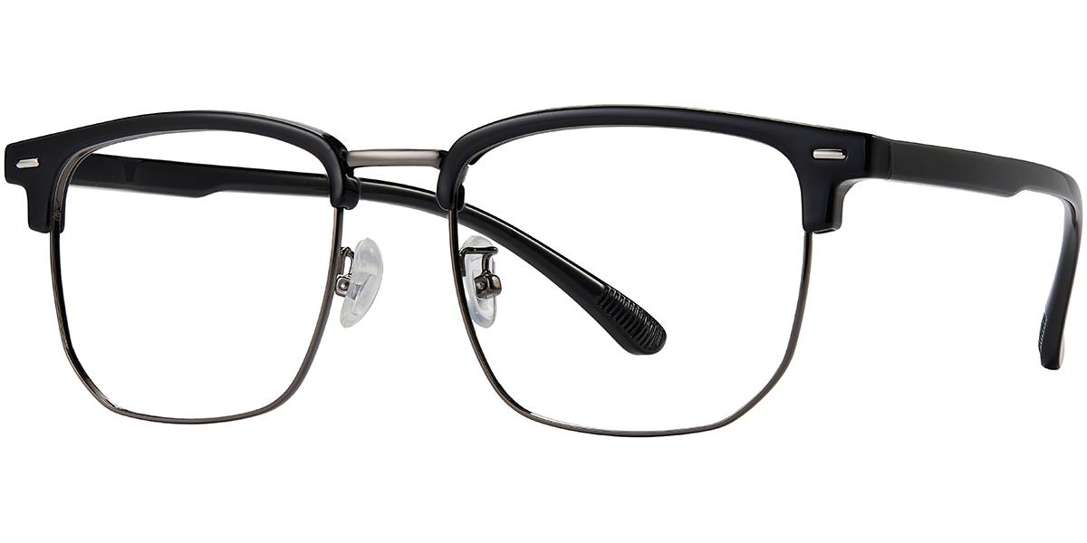 Browline Reading Glasses black-grey