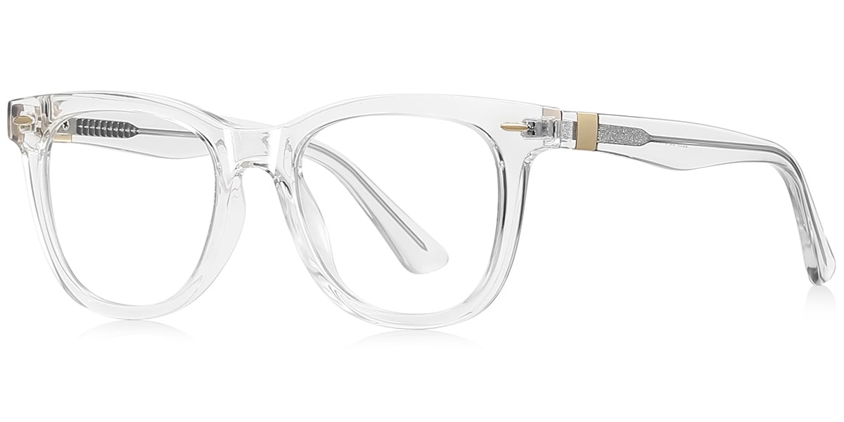 Square Reading Glasses translucent