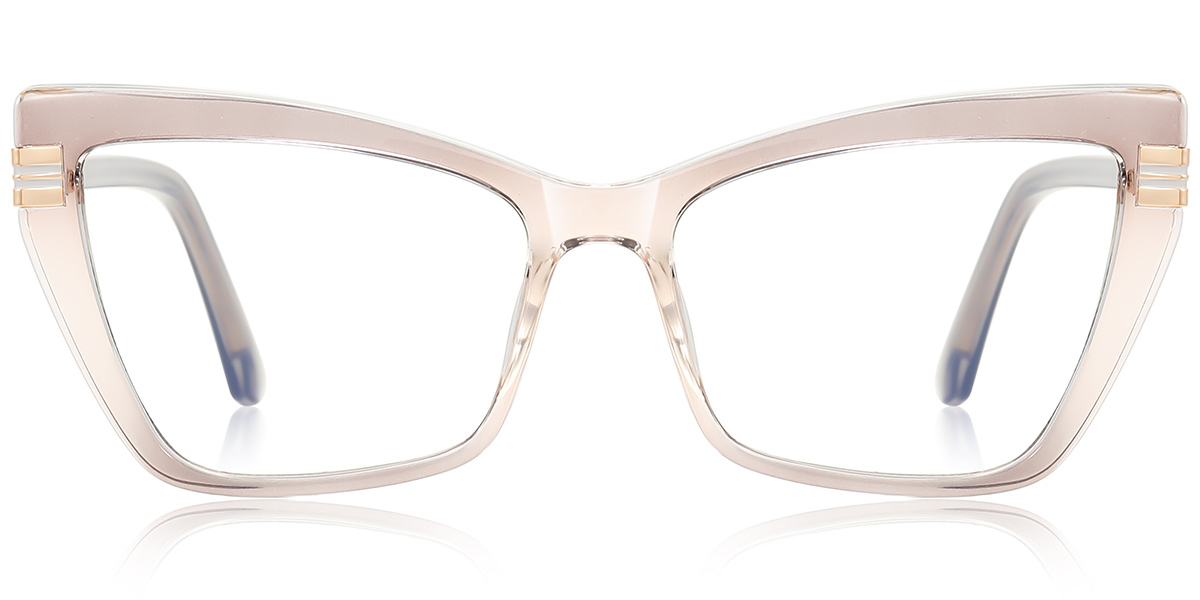 Rectangle Reading Glasses gradient_grey
