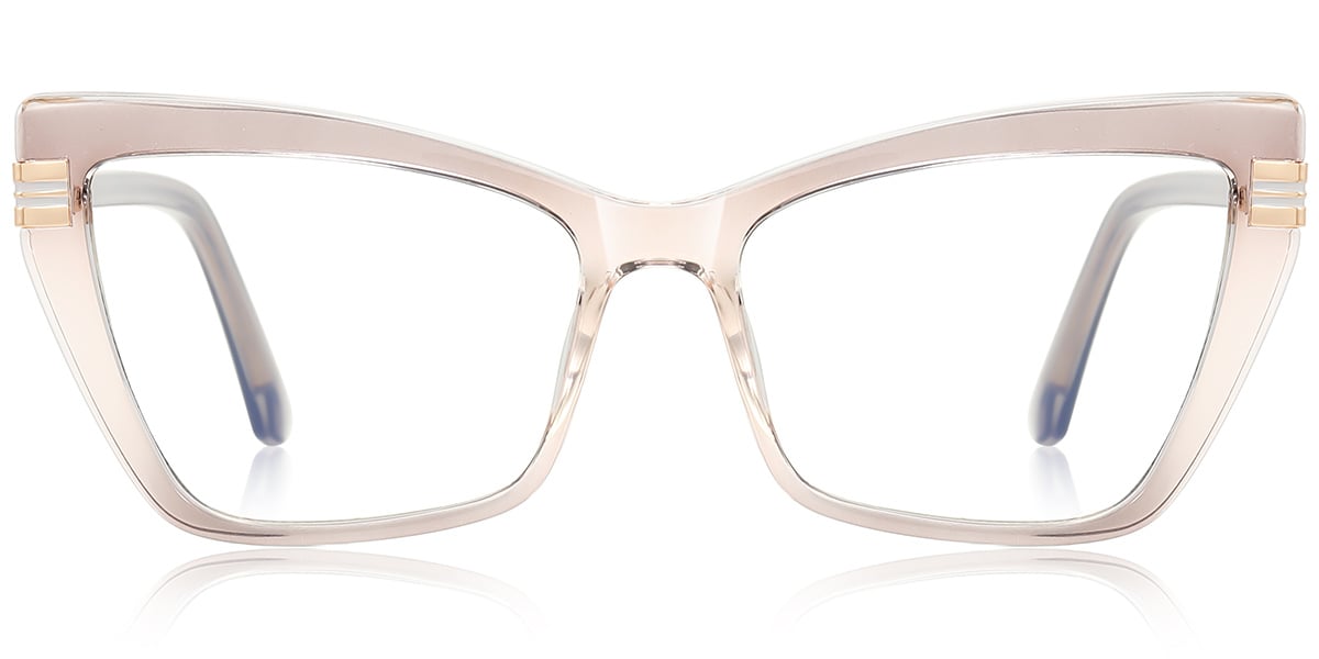 Rectangle Reading Glasses gradient_grey