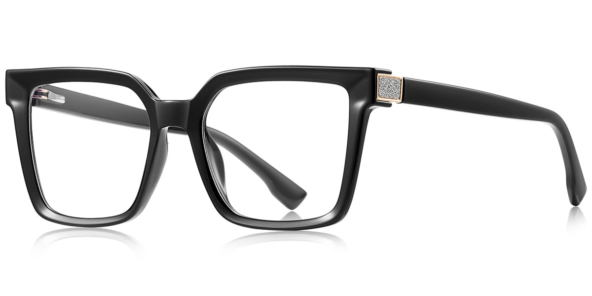 Square Reading Glasses black