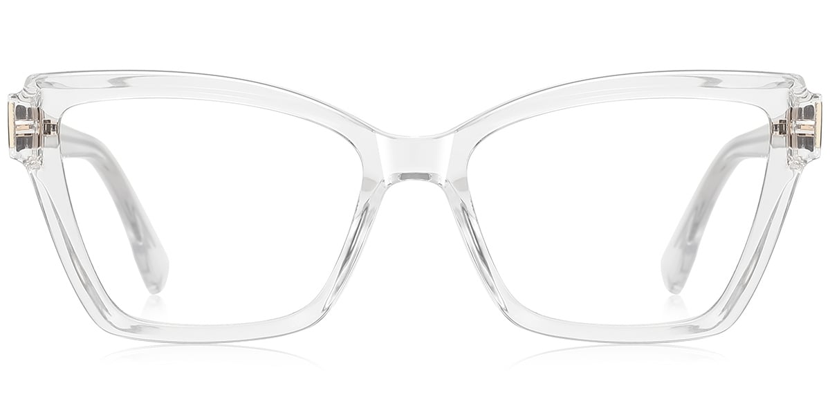 Rectangle Reading Glasses translucent