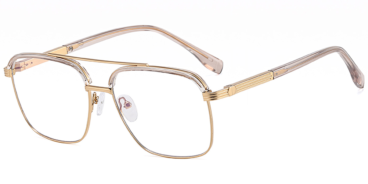 Aviator Reading Glasses brown