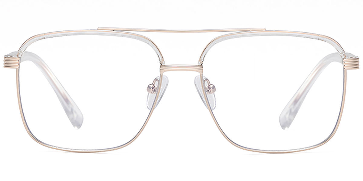 Aviator Reading Glasses translucent