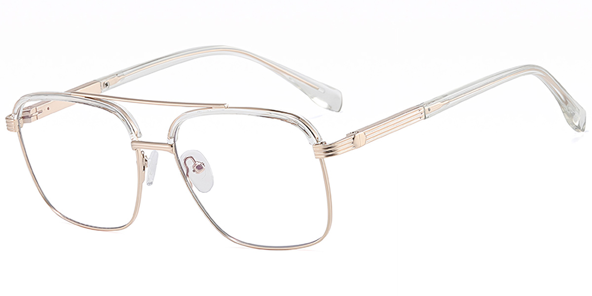 Aviator Reading Glasses translucent