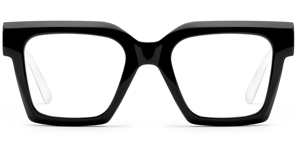 Acetate Square Reading Glasses black