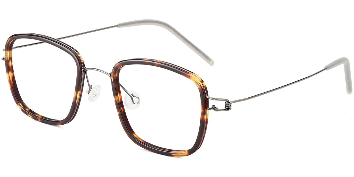 Acetate Square Reading Glasses tortoiseshell