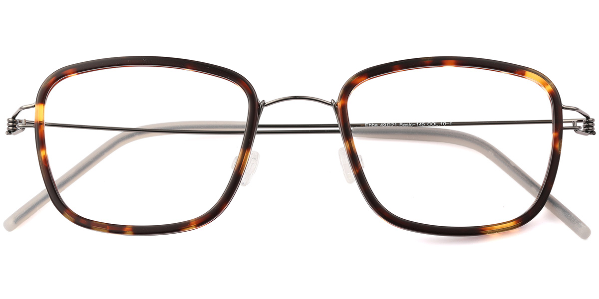 Acetate Square Reading Glasses tortoiseshell