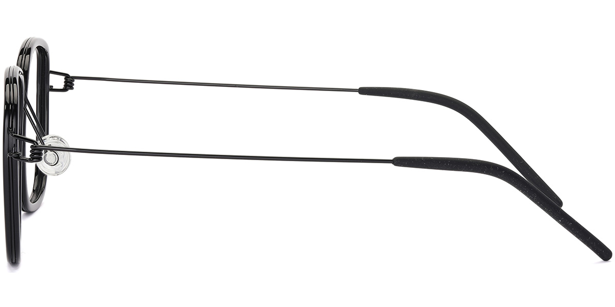 Acetate Square Reading Glasses black