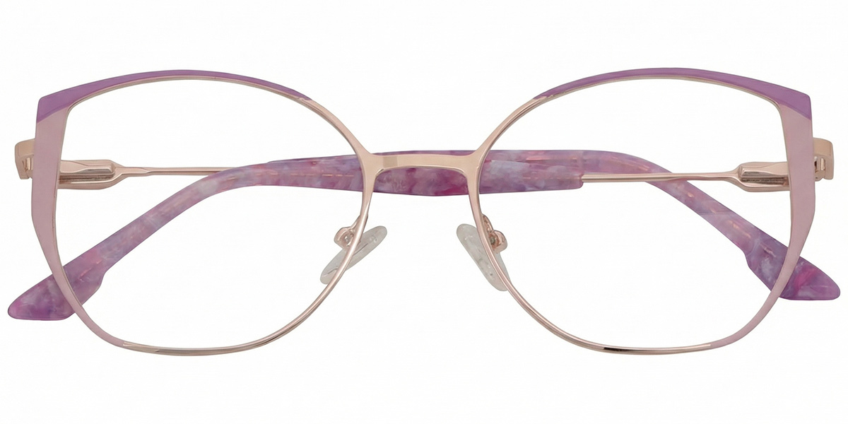 Acetate Round Geometric Reading Glasses RF8865