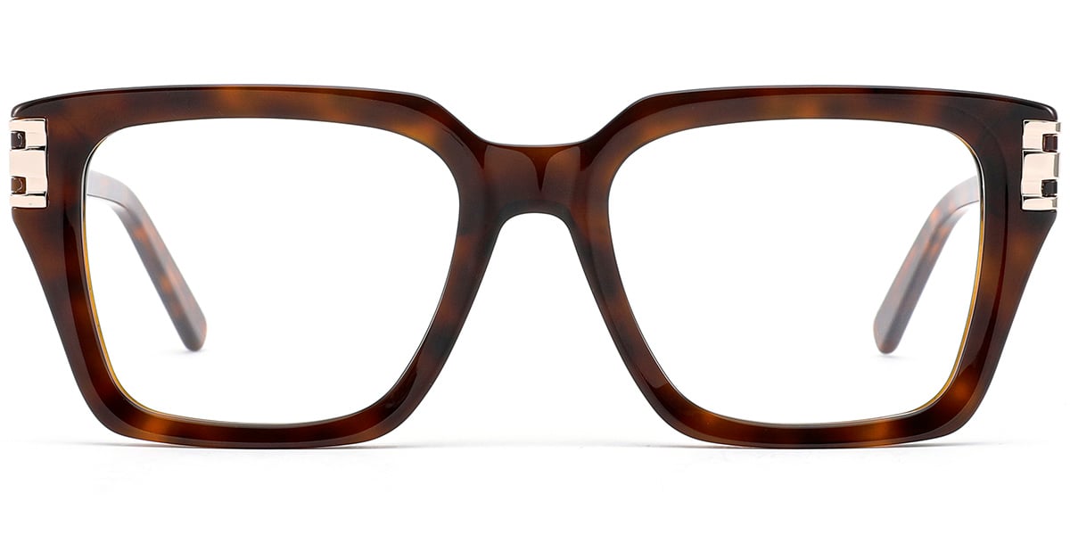 Acetate Square Reading Glasses tortoiseshell