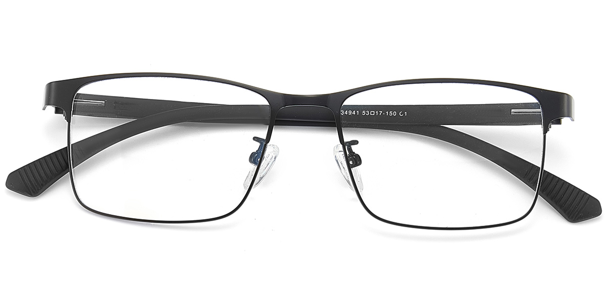 Rectangle Reading Glasses black